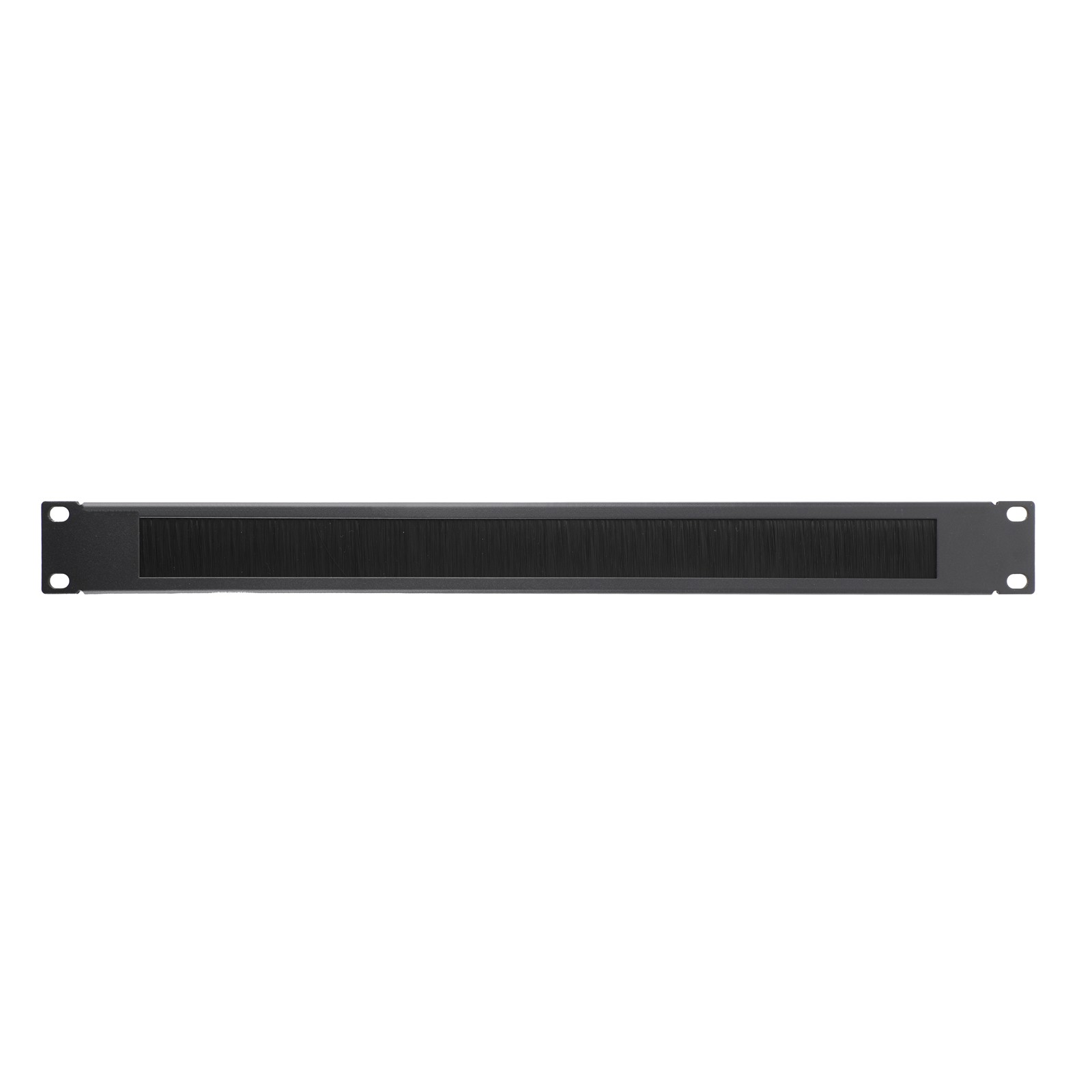 1/2Pcs 1U 19" Rack Mount Blanking Plate Rack Network Brush Panel