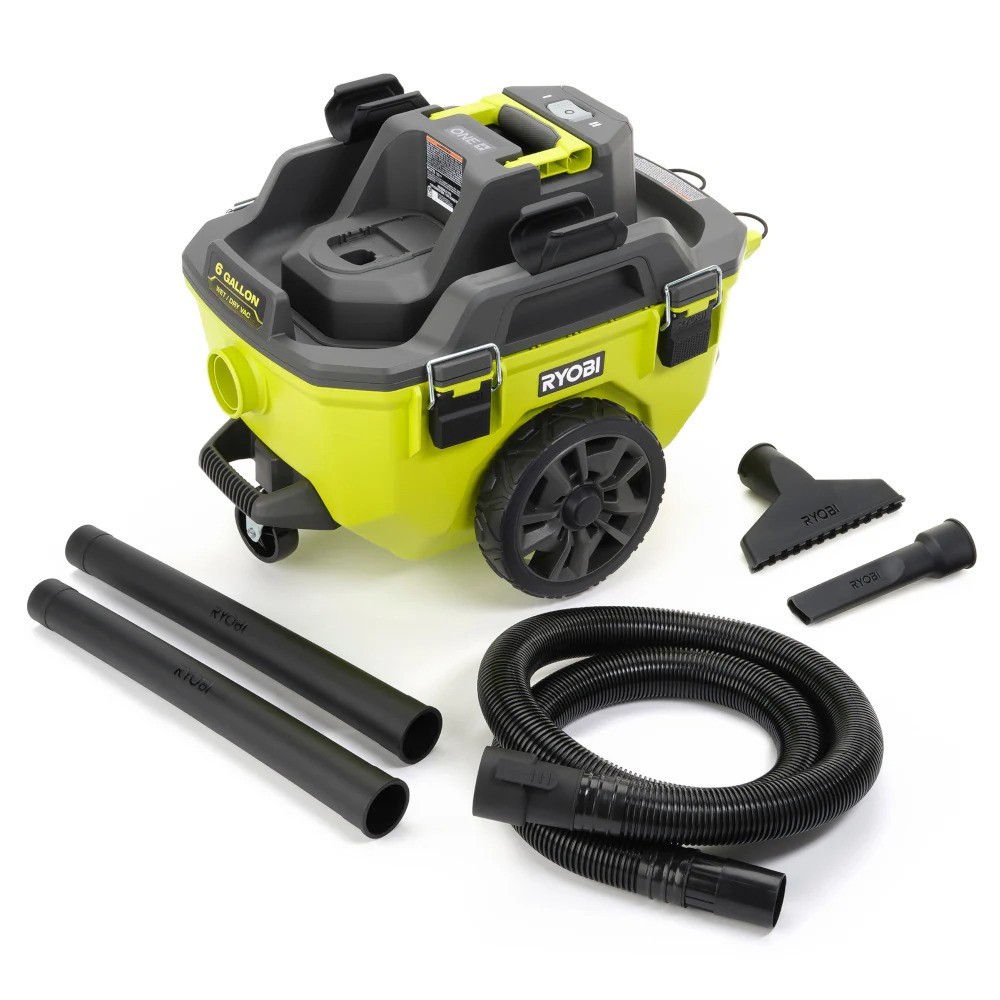 RYOBI ONE+ 18V Cordless 6 Gal. Wet Dry Vacuum (Tool Only) Model # PCL735B