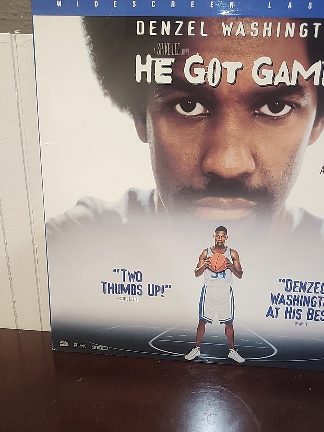 He Got Game LASERDISC DENZEL WASHINGTON