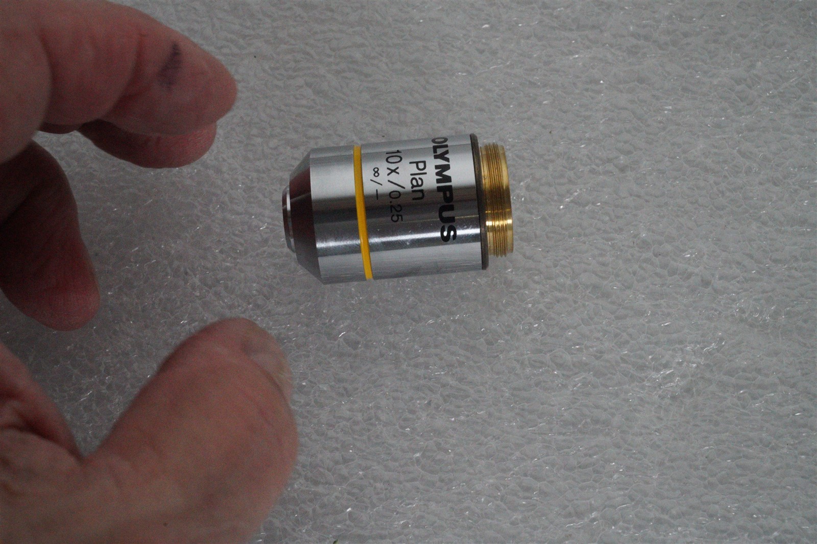 Olympus Plan 10X/0.25 ∞/- Objective