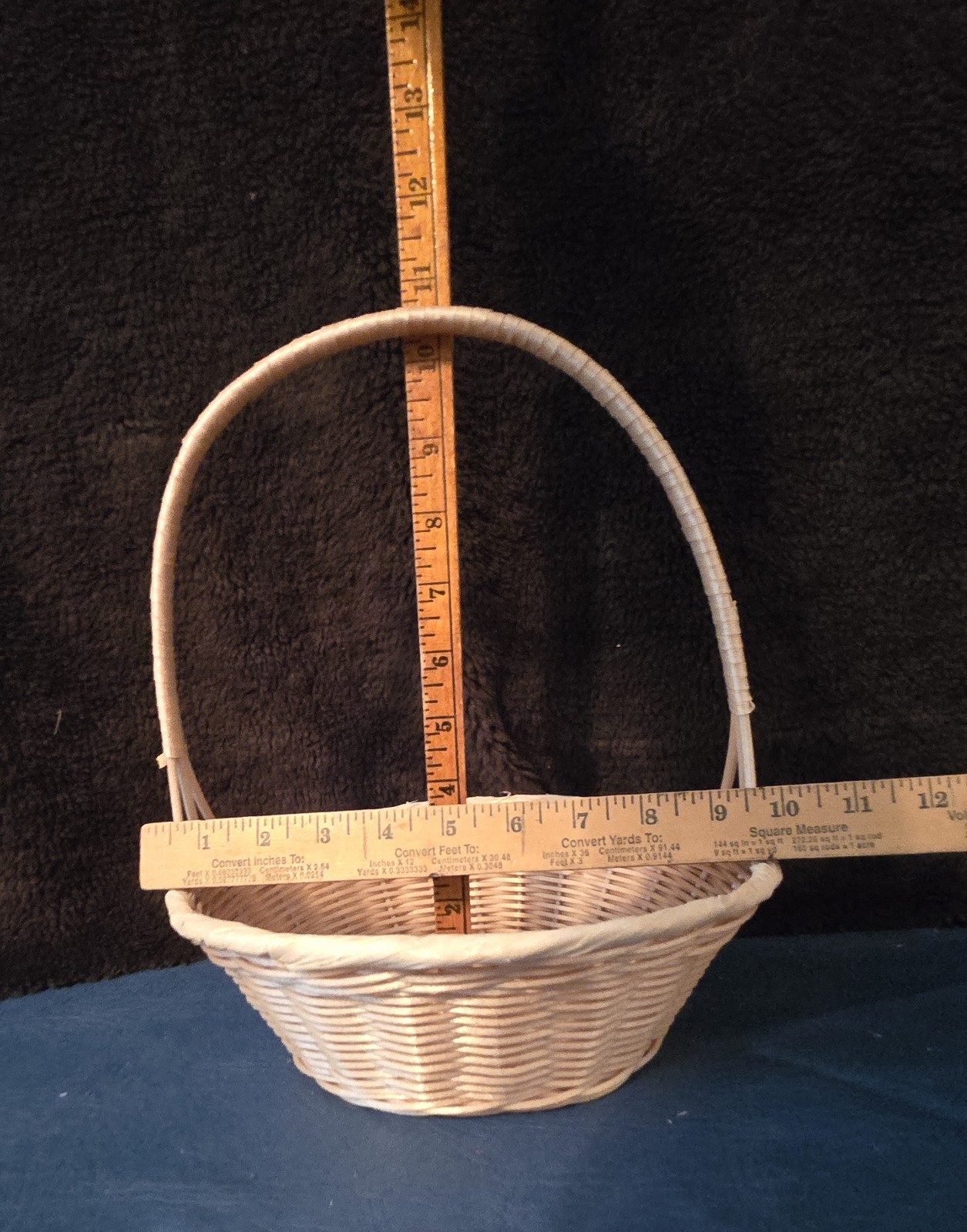 6 Vintage Easter And Decorative Wood Baskets