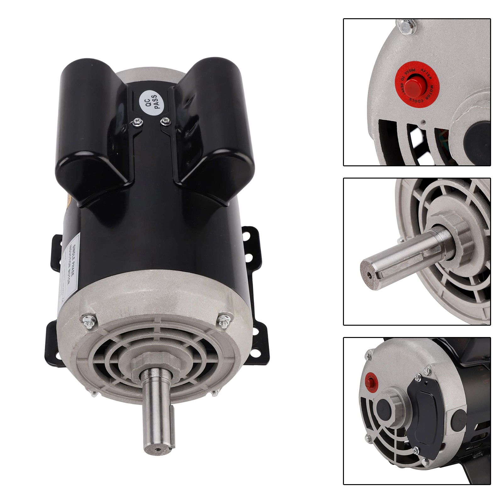 23378805 54421193 5HP Air Compressor Motor For Ingersoll Rand 230V 3450 Rpm