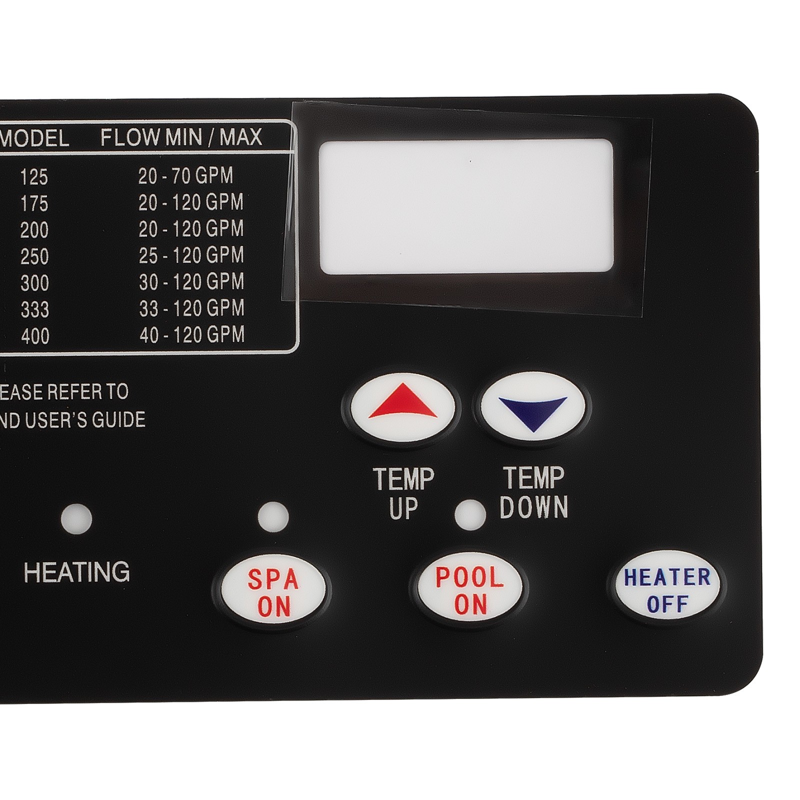 Control Board Kit with Switch Pad For MasterTemp SR200NA 472610Z Returned