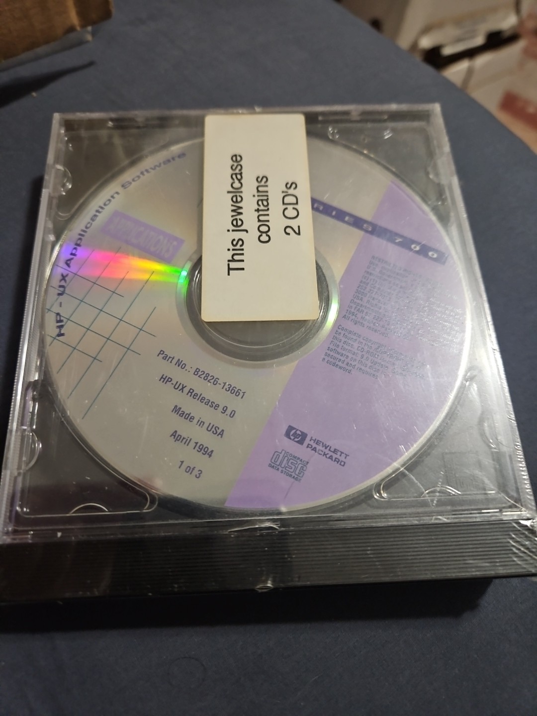 HP-UX Applications Software 9.0 for Workstations 700 Series B/C/J Class - SEALED