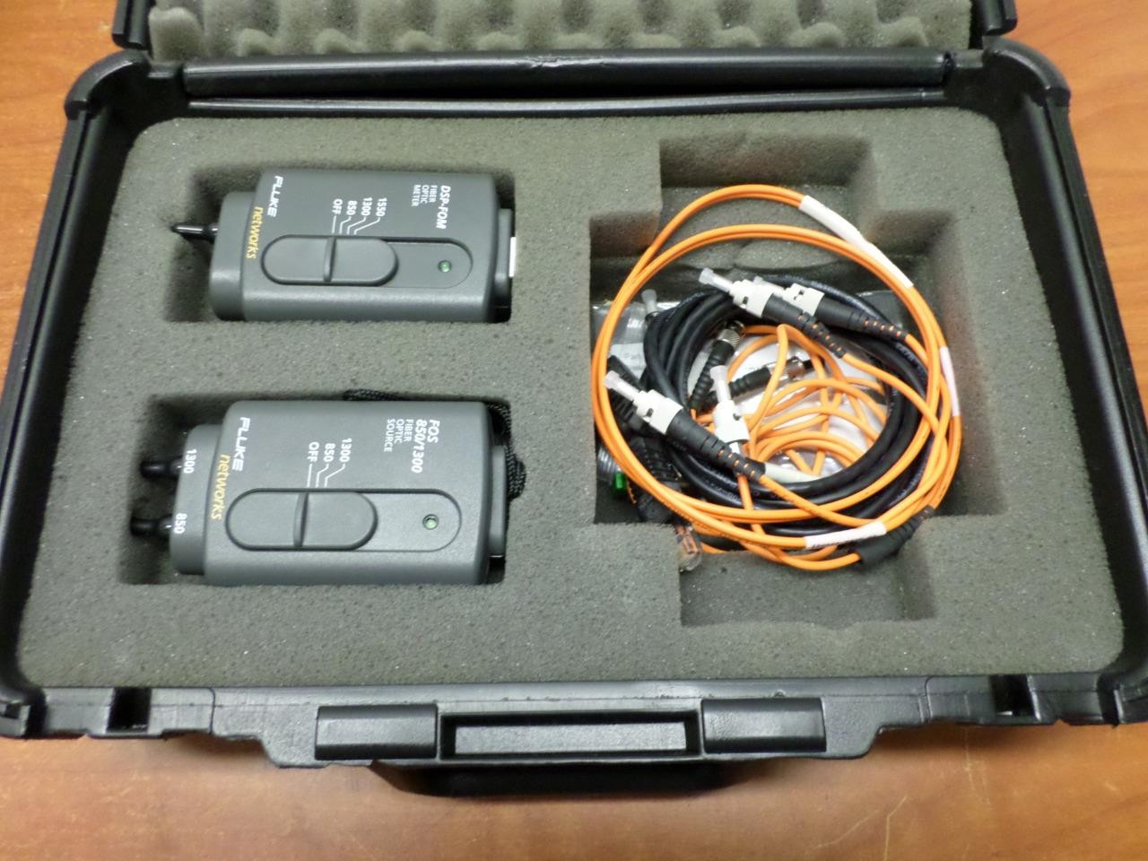 Fluke Fiber Test Tools DSP-FOM & FOS 850/1300