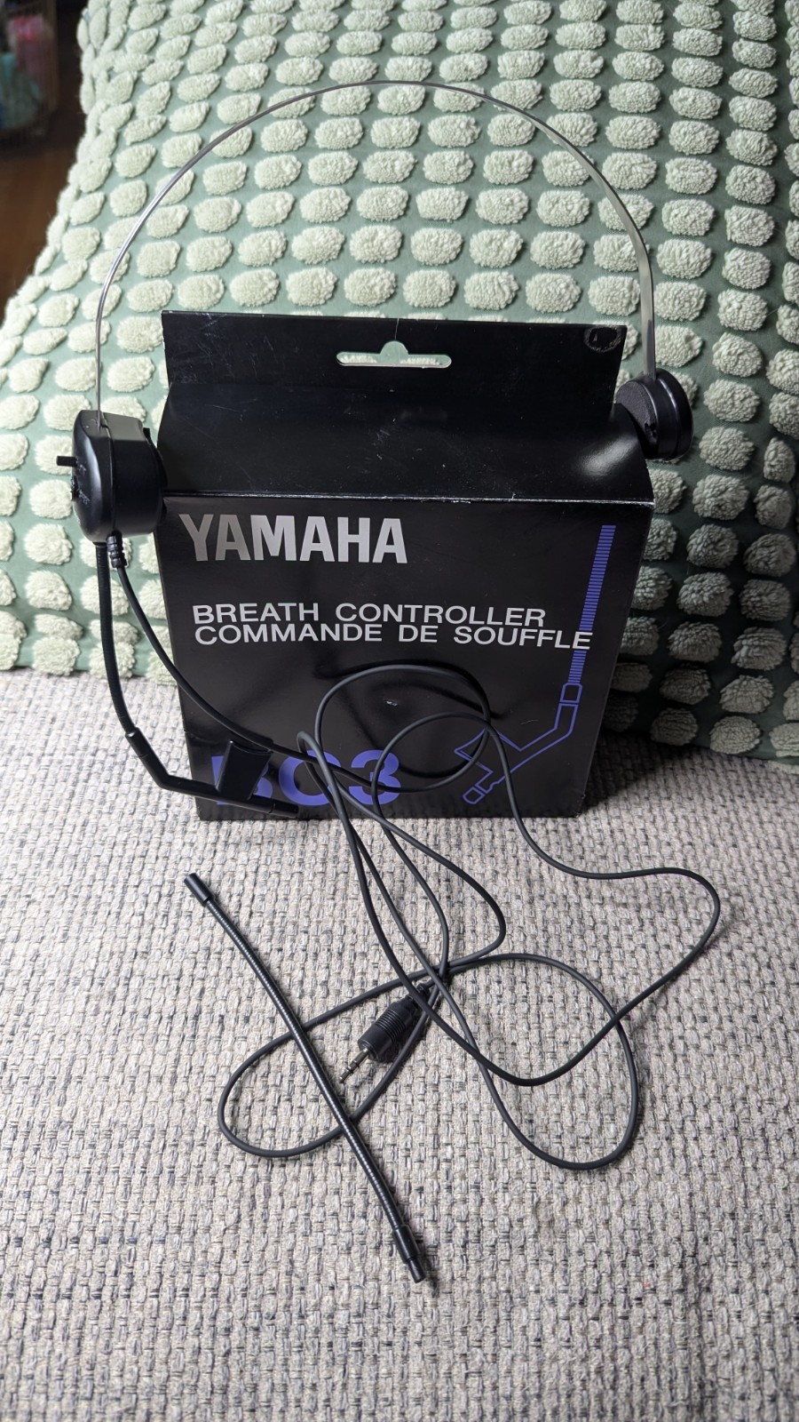 Yamaha BC3 Breath Controller Great Condition RARE Complete With Box Synth Japan