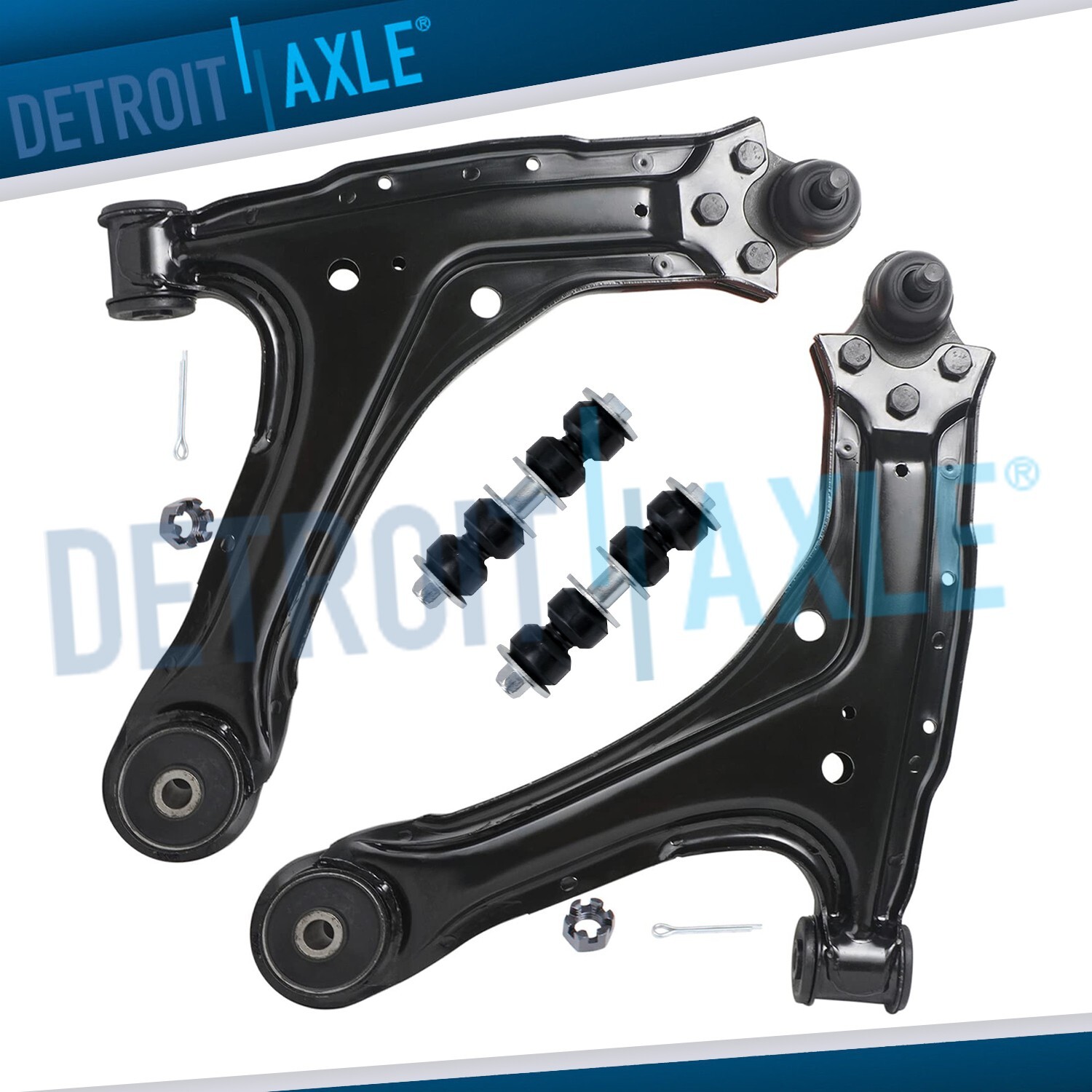 Front Lower Control Arm + Sway Bar for Olds Alero Cutlass Chevy Malibu Grand Am