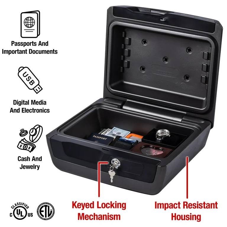 SentrySafe 0.36 cu. ft. Fireproof & Waterproof Safe Box New (2-Aisle)