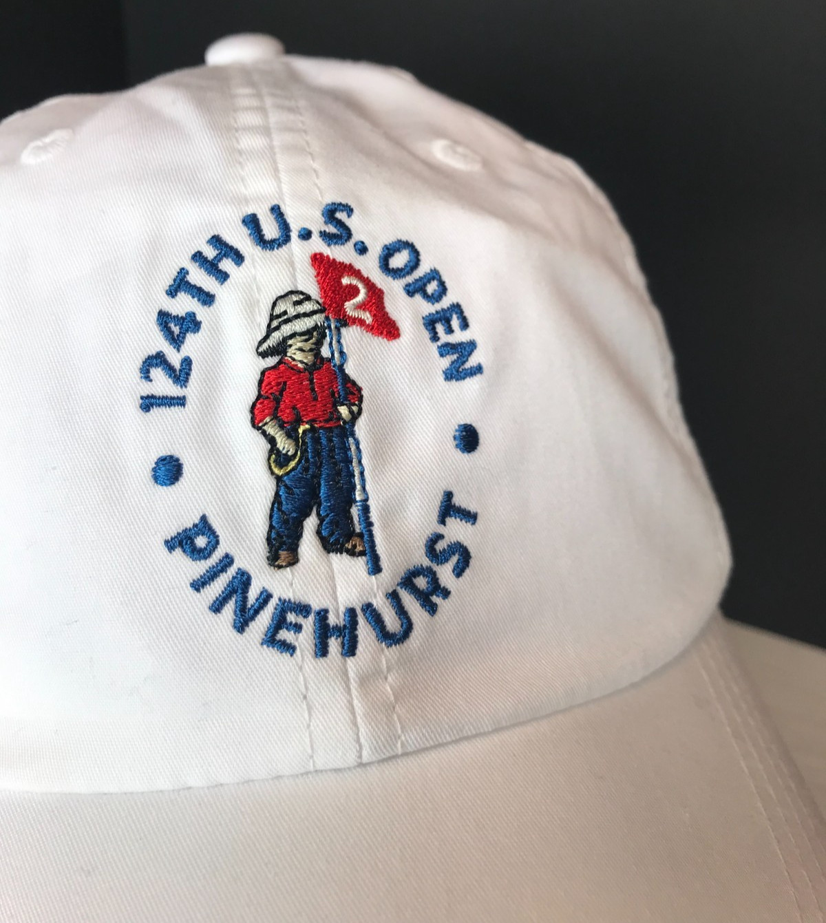 124th US Open Pinehurst USGA Member Strapback Hat Ahead White
