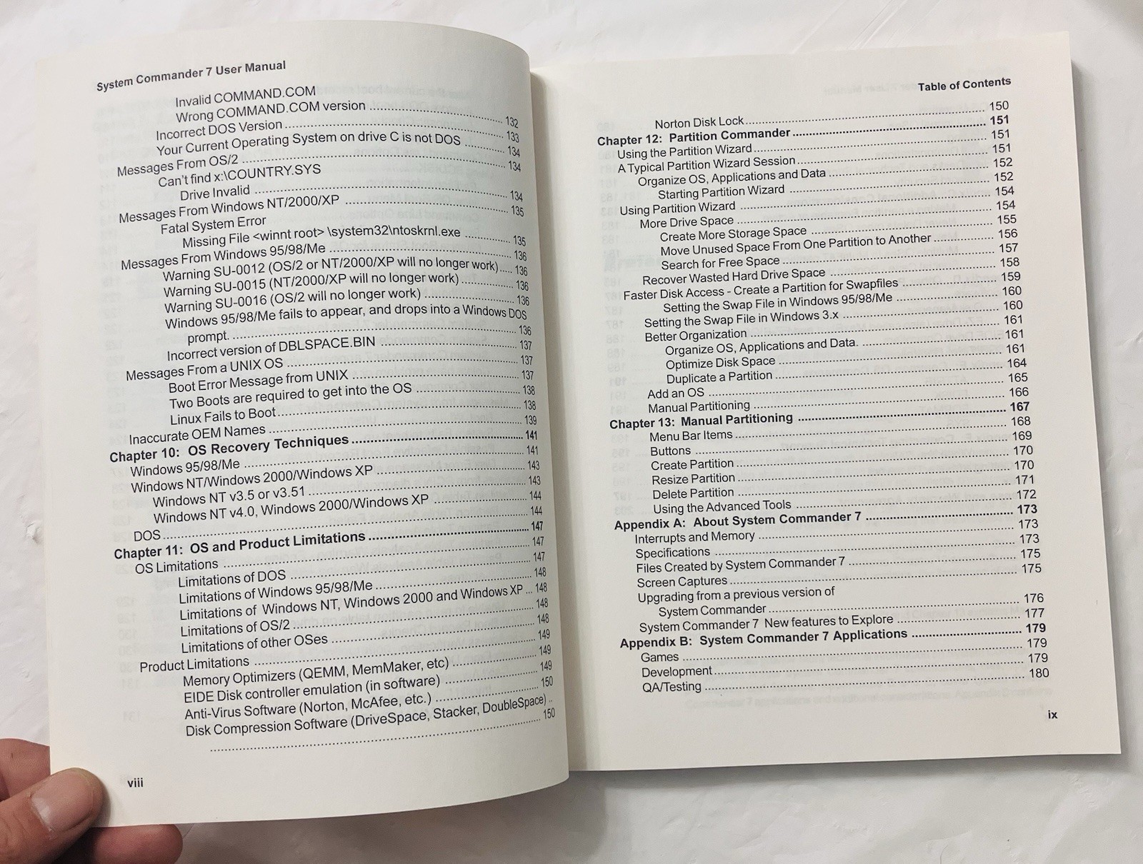System Commander Version 7 User Manual VCOM Computing Guide Windows Linux (2001)