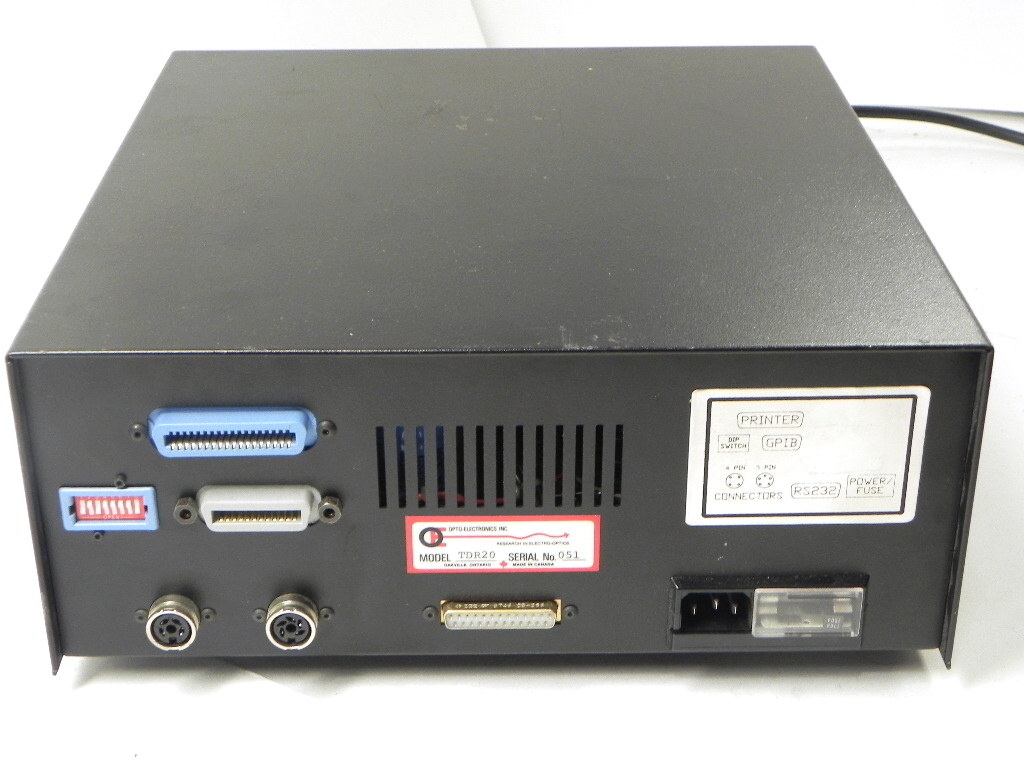 OPTO Electronics TDR20 OTDR Processing System