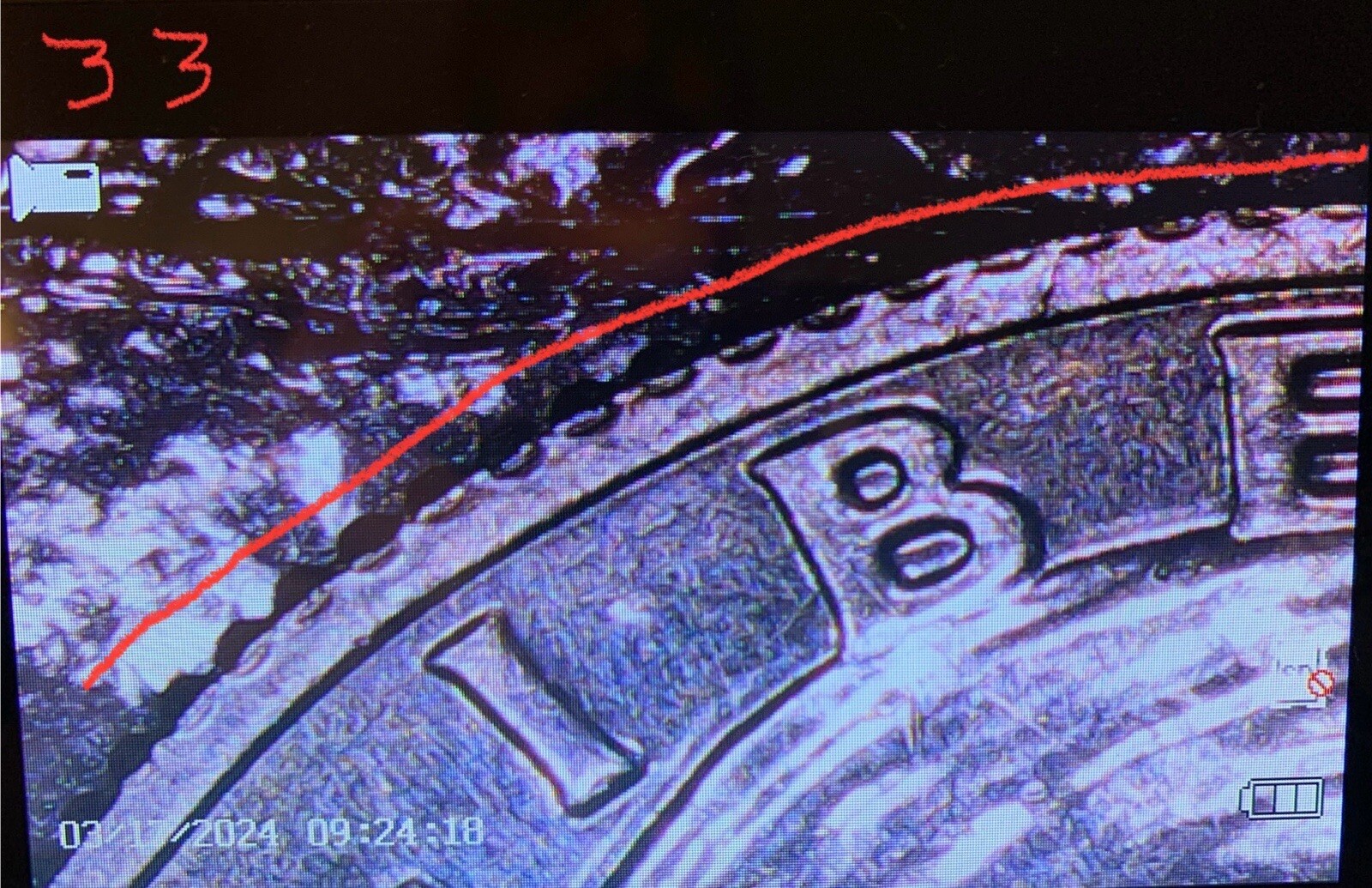 2023-D Jovita Idar Quarter ERROR: Strikethrough + Collar Clash. BU
