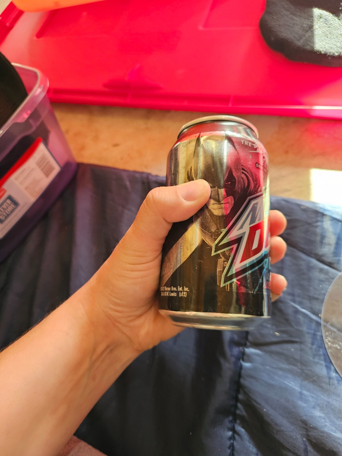 Mountain Dew-Dark Berry-Batman: The Dark Knight Rises-12oz. Can-Full-2012