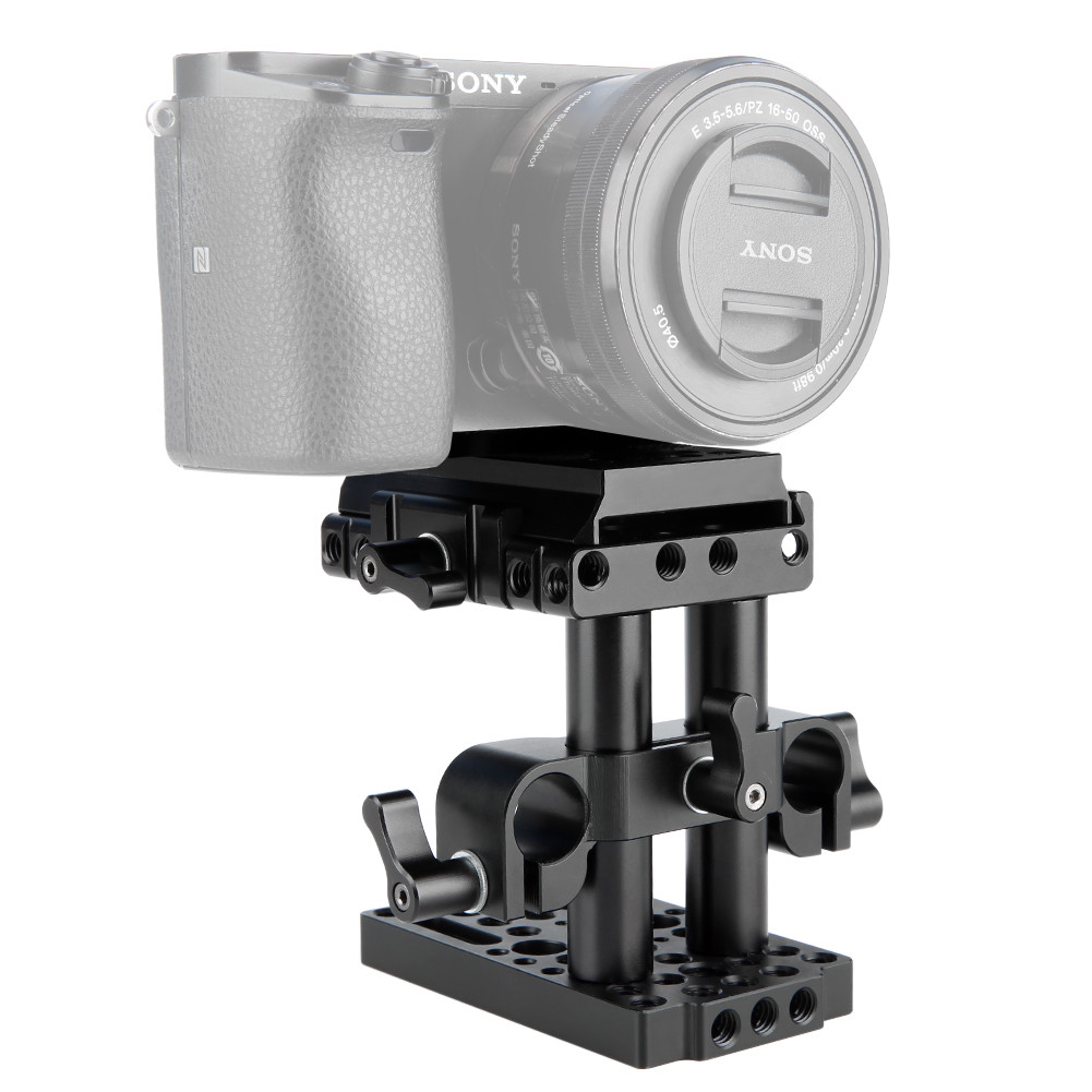 NICEYRIG Quick Release Tripod Mount Baseplate for Manfrotto Standard Accessory