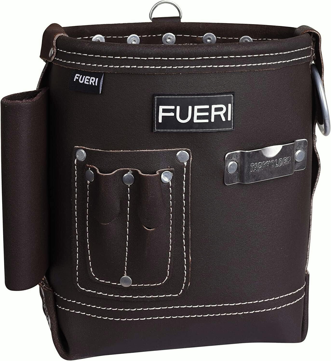 Leather Tool Pouch Nail Pouch Carpenter Bag Kit Electrician handyman Belt Holder
