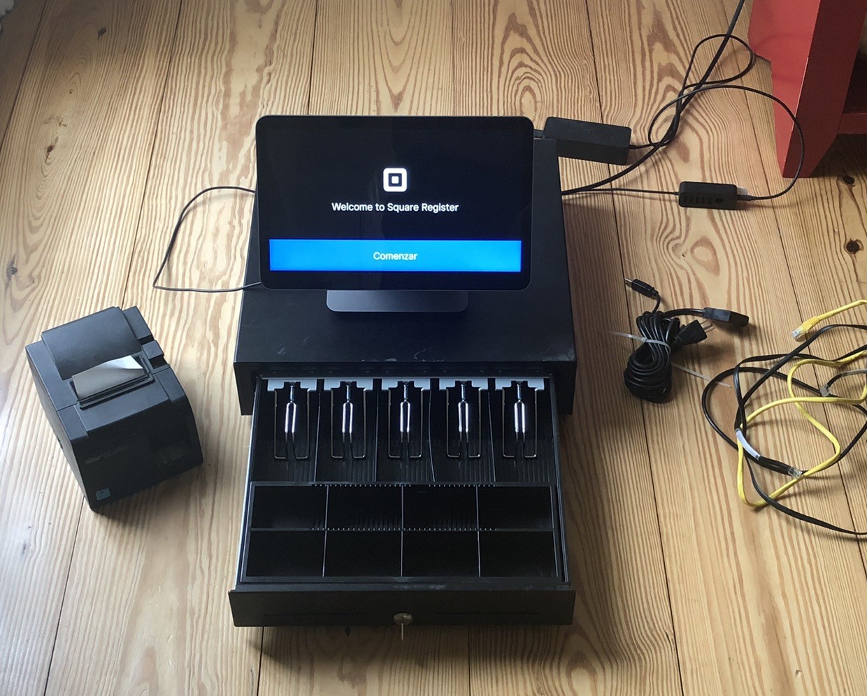 Square Register POS System - Cash Drawer, Printer Included #3