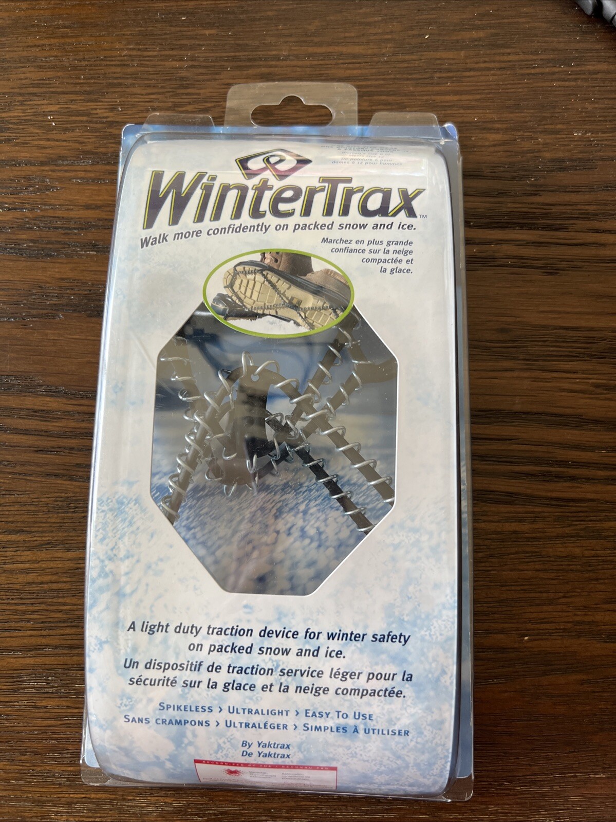 Winter Trax Snow/Ice Traction Spikeless Safe Ultralight Walk One Size Fits most