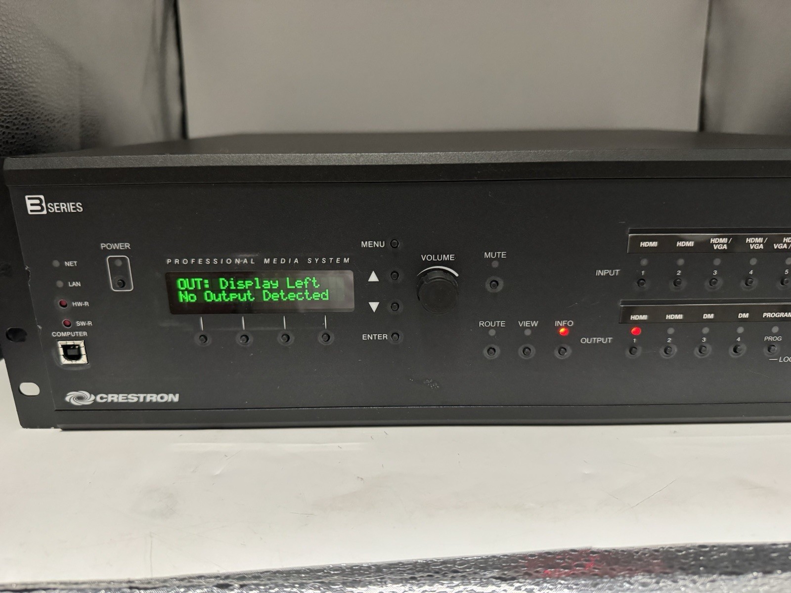 Crestron DMPS3-300-C 3-Series 4K DigitalMedia Presentation System.