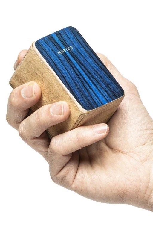 Nativo Mini Cajon Shaker - Blue