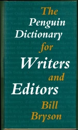 The Penguin Dictionary For Wri - VERY GOOD