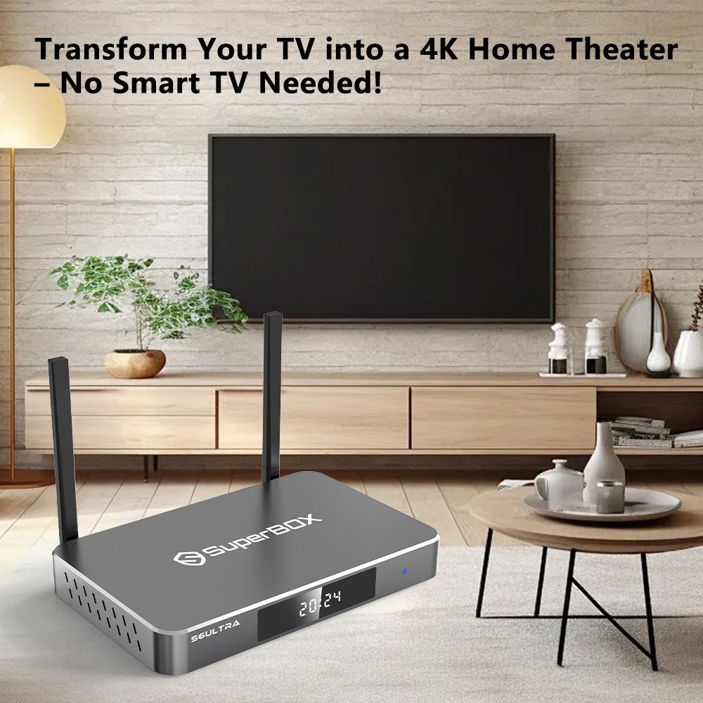 SuperBox S6 Ultra TV BOX - Authorized Distributor -Ship Same Day Can Message