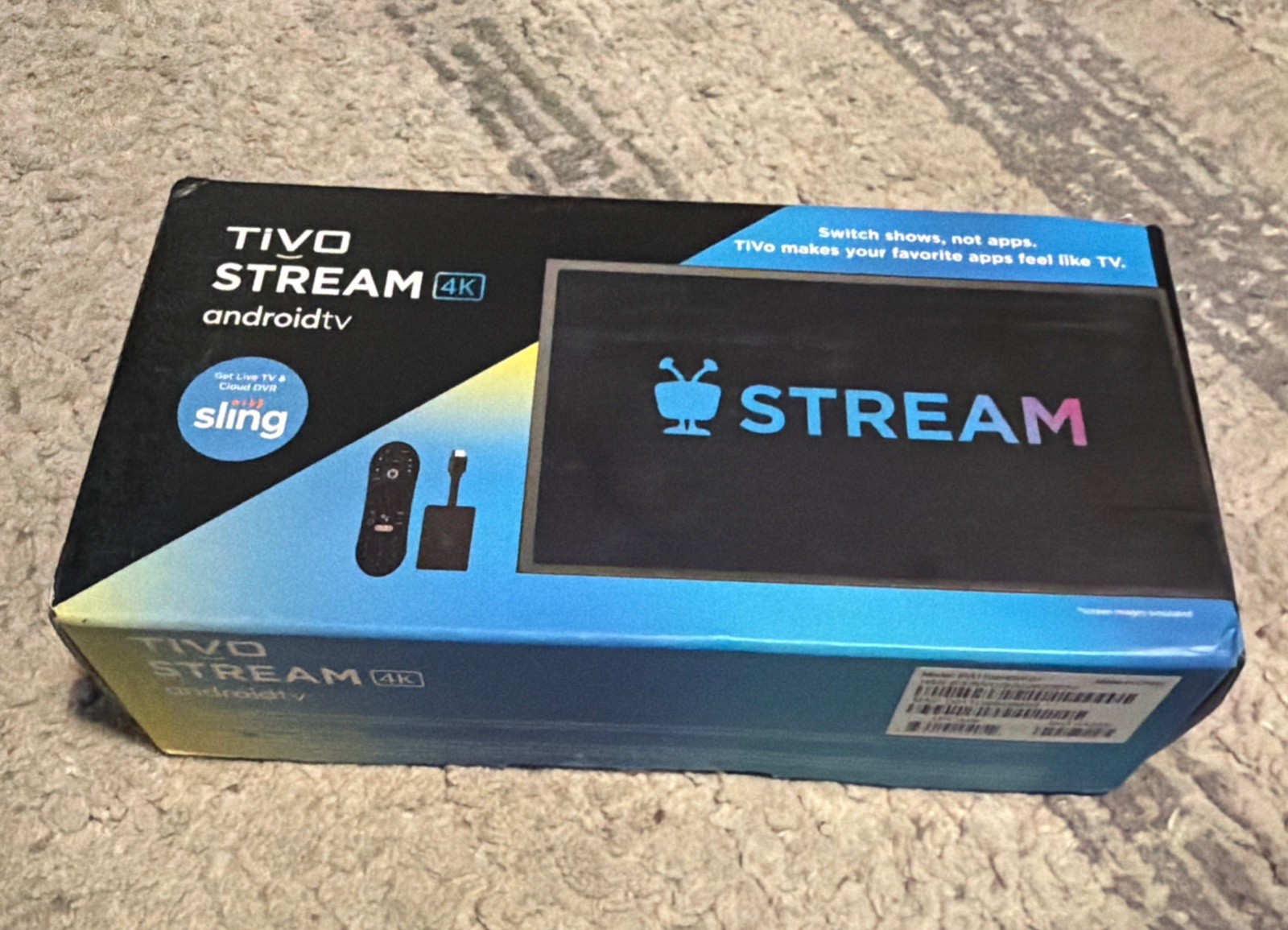 TiVo Stream 4K Media Streamer - Black