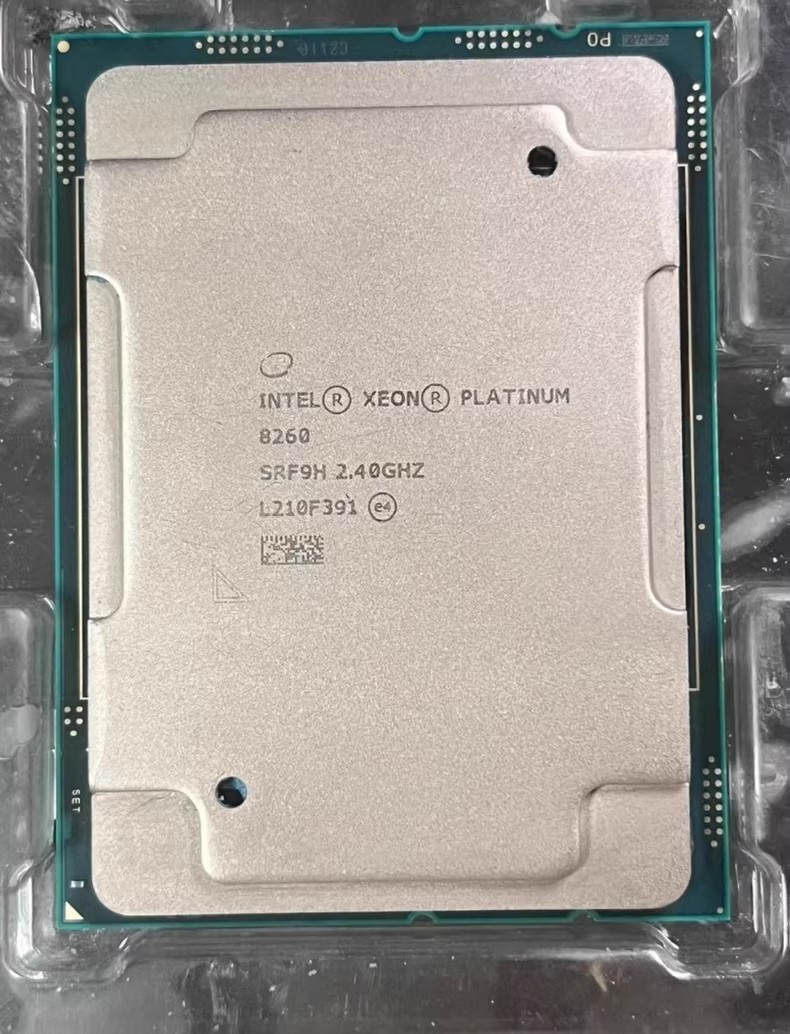 Intel Xeon Platinum 8260 QQ89 24C48T CPU Processors 2.40 GHz LGA3647 35.75 MB