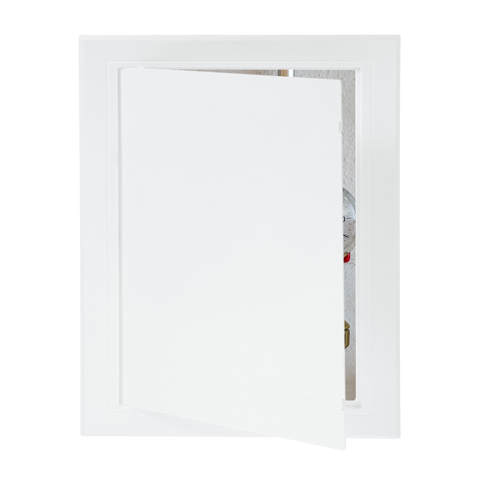 7.9x11.9 Inch Access Panel for Drywall and Ceiling, ABS Plastic Material (White)