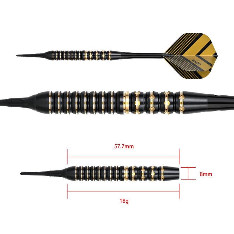 ONE80 Mobilizer #03 2BA 18g Dart Barrel
