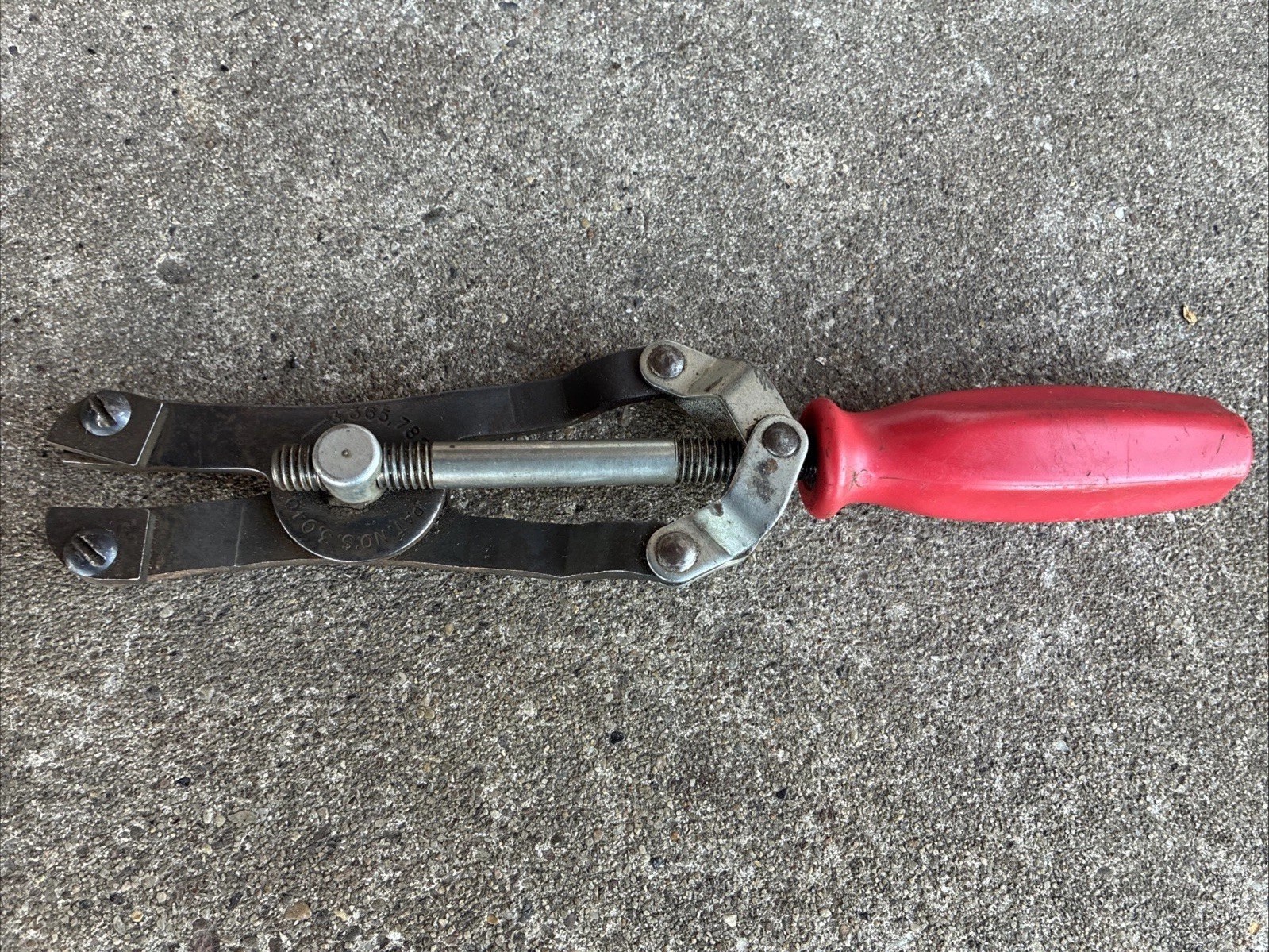 Vintage K-D No 2012 Snap Ring Pliers Turn Screw Adjustment USA No Tips