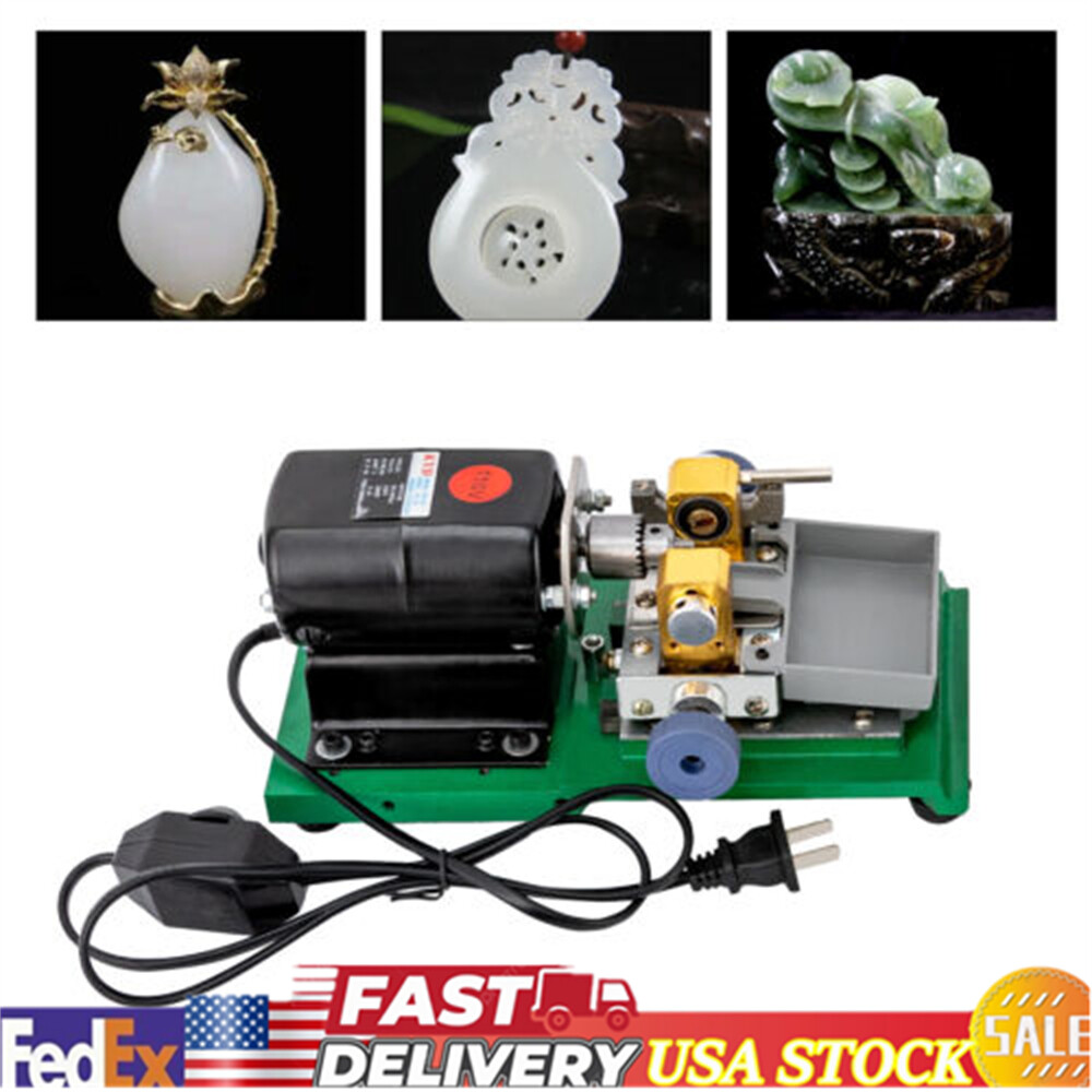 Pearl Drilling Machine Jewelry Drilling Machine Pearl Holing Beads Adjustable US