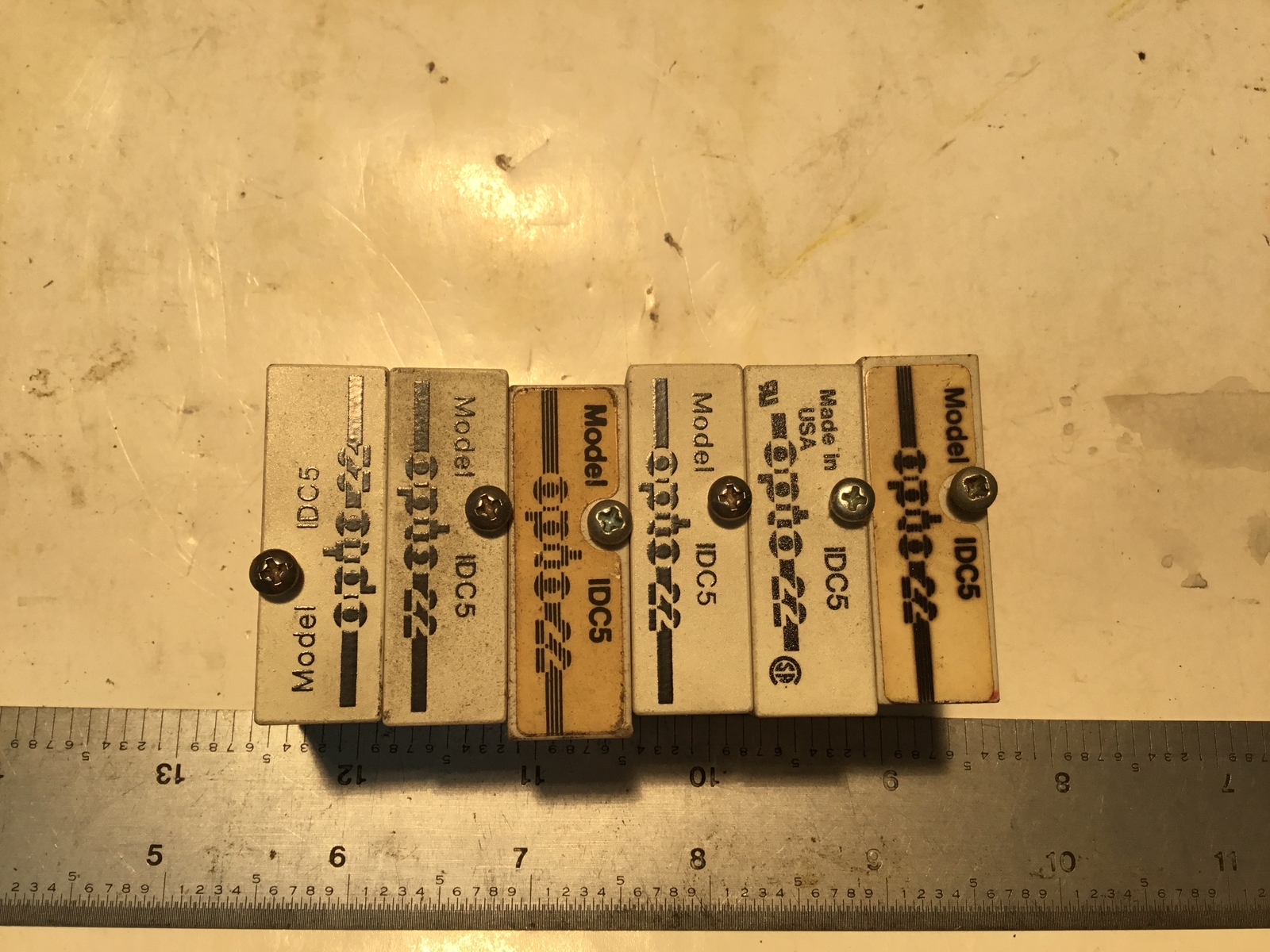6 pc OPTO 22 IDC5 Solid State Relay Salvage (167)