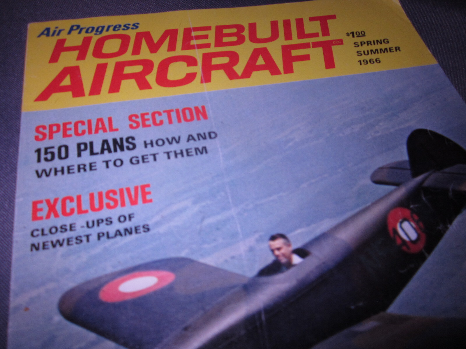 Vintage AIR PROGRESS MAGAZINE HOMEBUILT AIRCRAFT Spring 1966
