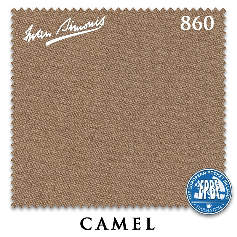 10' Simonis 860 Pool Table Cloth - Camel - AUTHORIZED DEALER