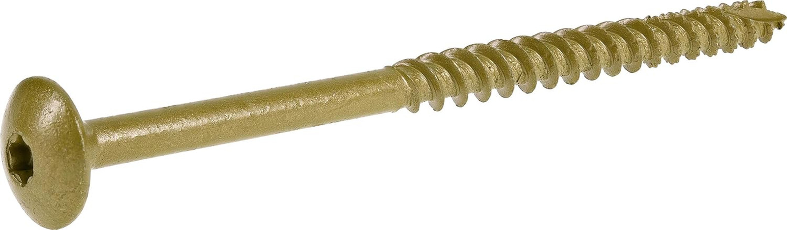 47879 Lag Screws, #5/16 X 6, Star Drive Construction Lag Screws, Rust Resistant,
