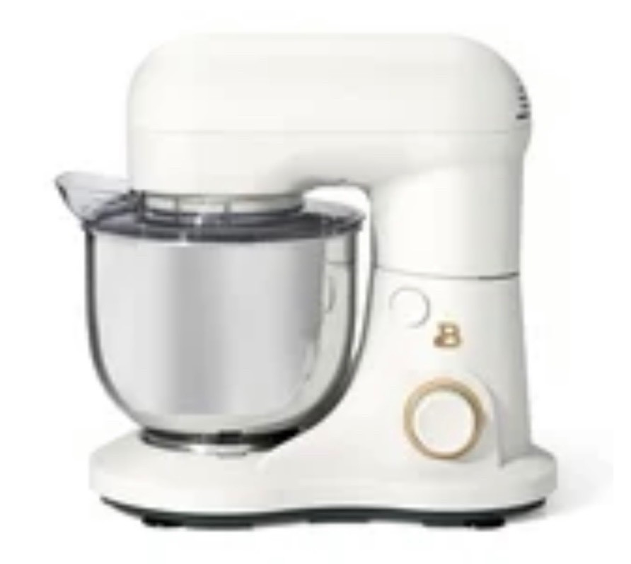 Beautiful By Drew 3.5 Qt White Stand Mixer free ship