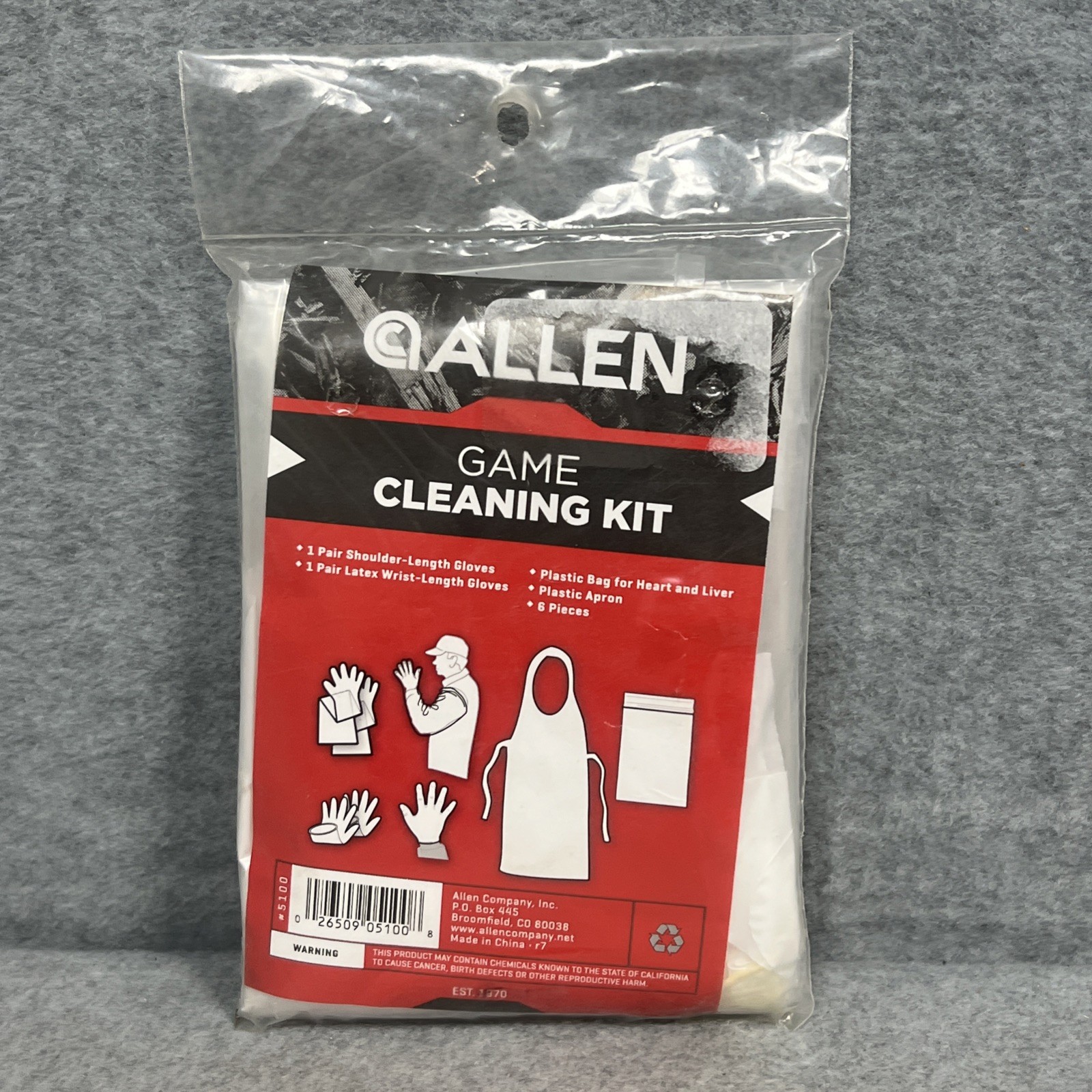 Allen Game Cleaning Kit - Hunting and Fishing -  #5100 NIP