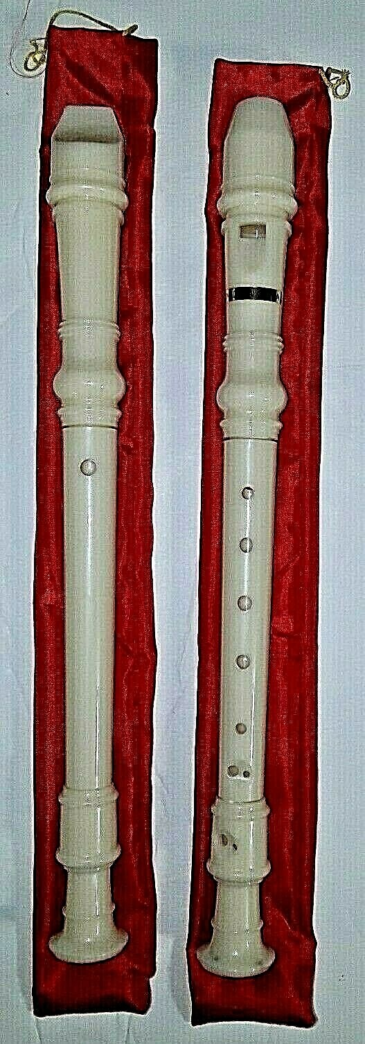 Soprano Recorder --One lot of Two soprano recorders