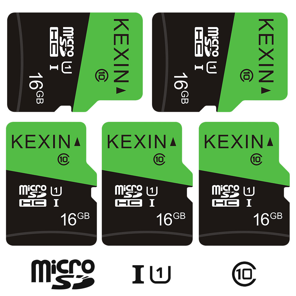 10Pack/5Pack 16GB Micro SD TF Card Class 10 Flash SDHC Memory Card Store TF Card