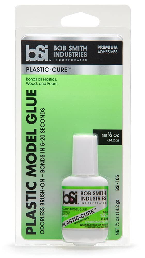 BSI 105 Plastic Cure Model Glue 0.5oz