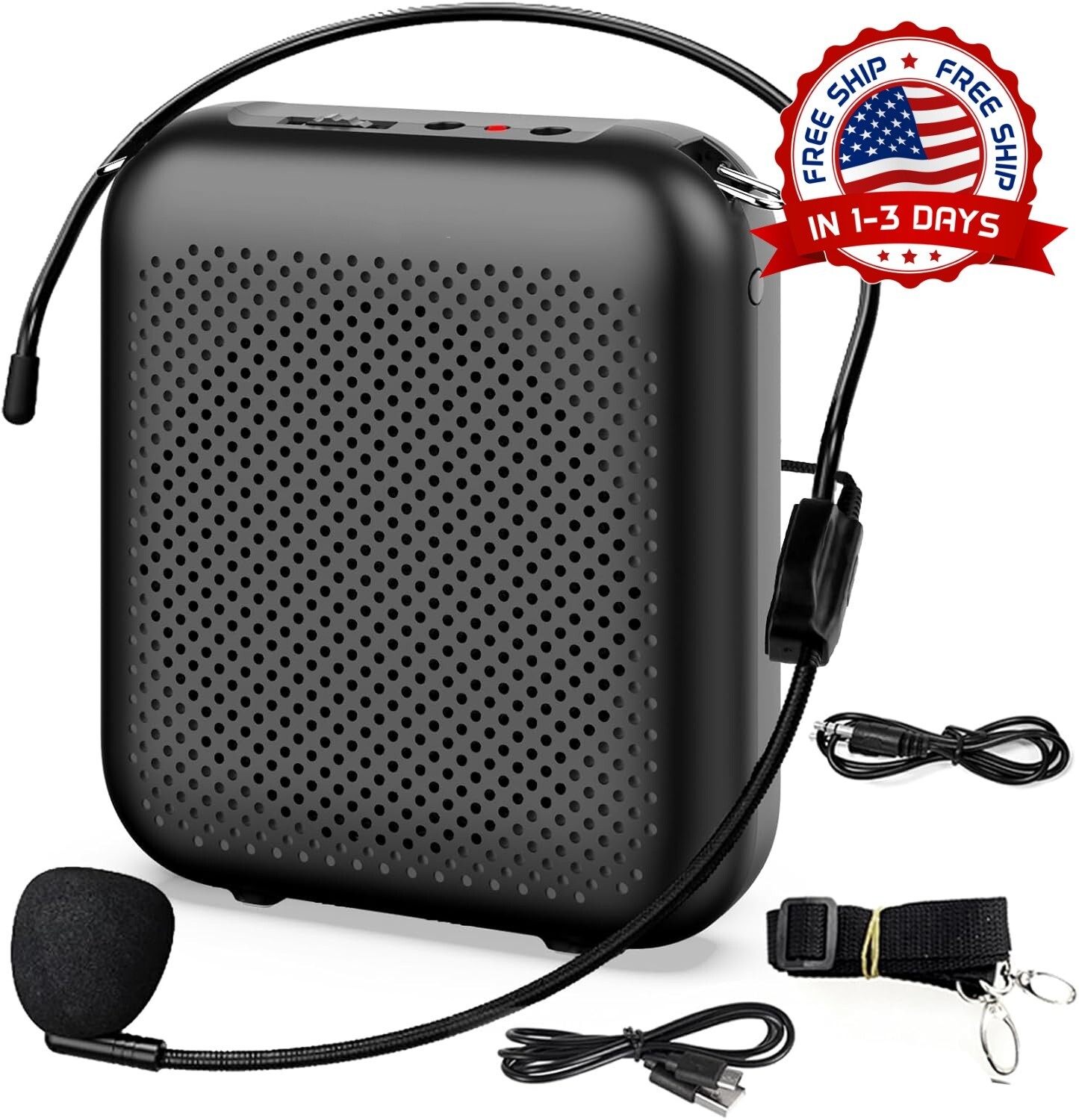 Amplificador de voz portátil para múltiples ubicaciones aulas y reuniones US NEW