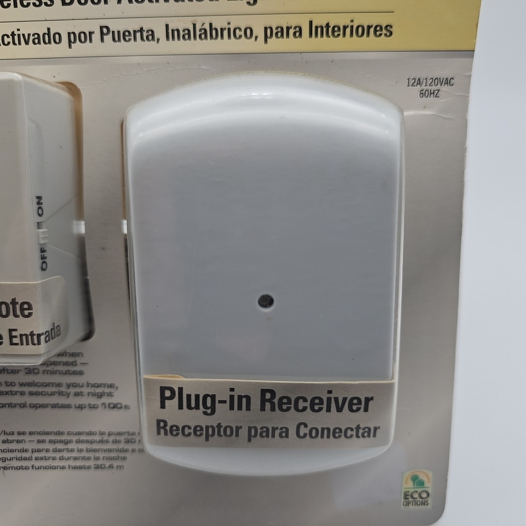 Wireless RF Door Entry with Receiver Lighting Control By Defiant with Batteries