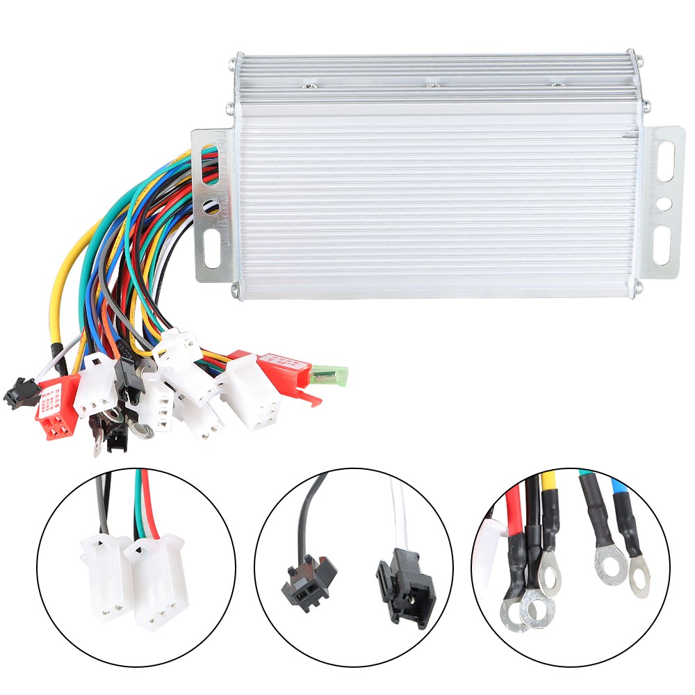500W Electric Bicycle E-bike Scooter Brushless DC Motor Speed Controller 36V