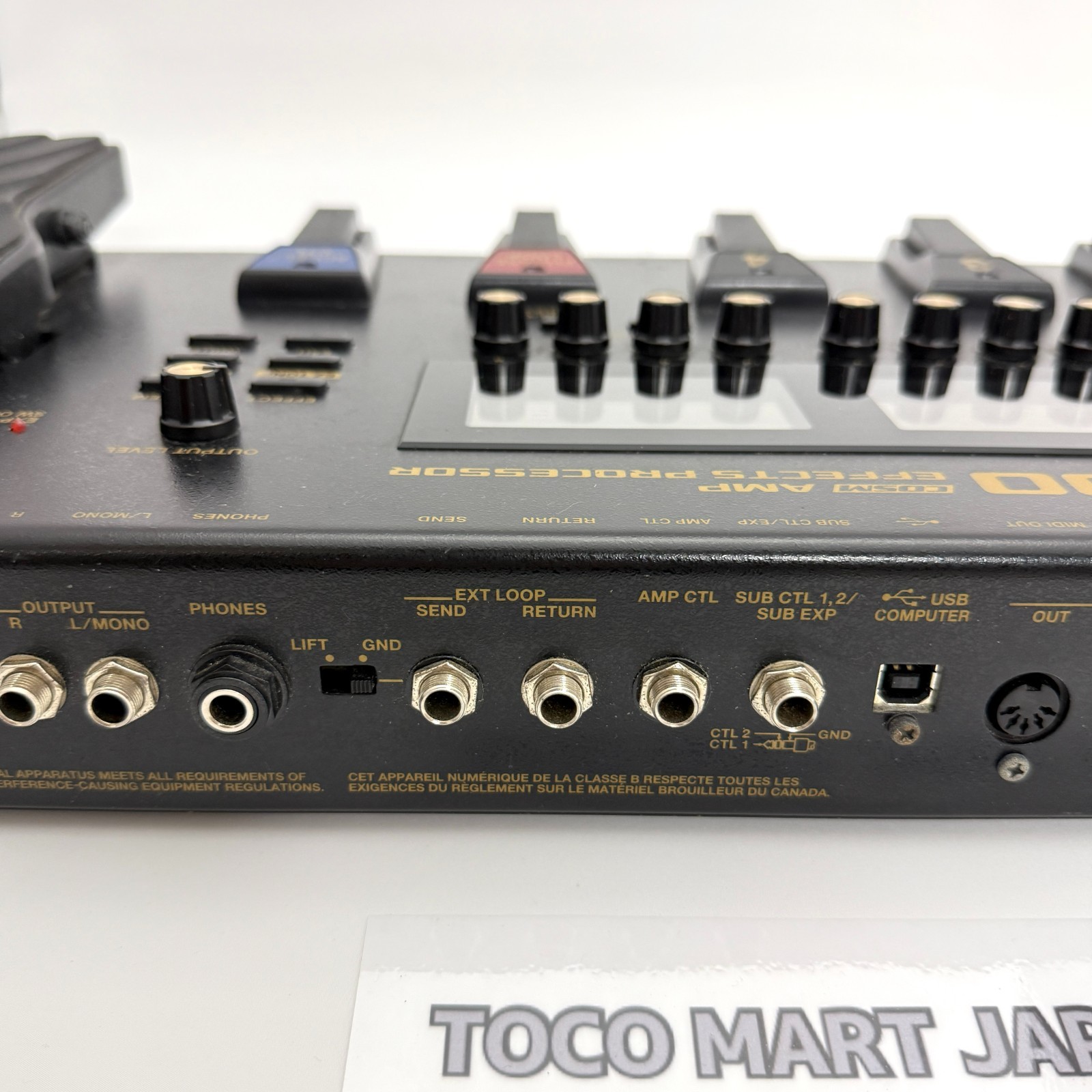 Boss GT-100 Multi-Effects Processor Guitar Effect Pedal w/ Adapter Japan #0142