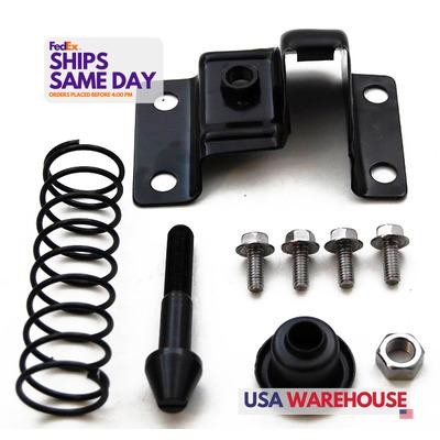 Racing Power R9473BK, Kit Black Steel Hood Safety Latch Fits Camaro 1967-81 Blac