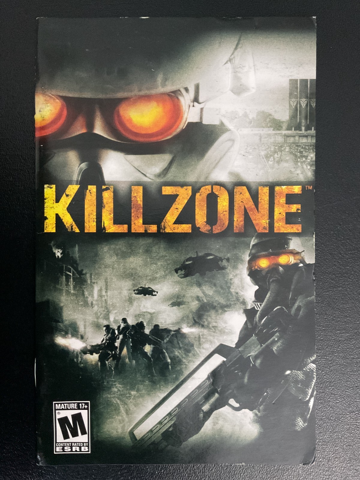 Killzone 1 PS2 PlayStation 2 Instruction Manual Only