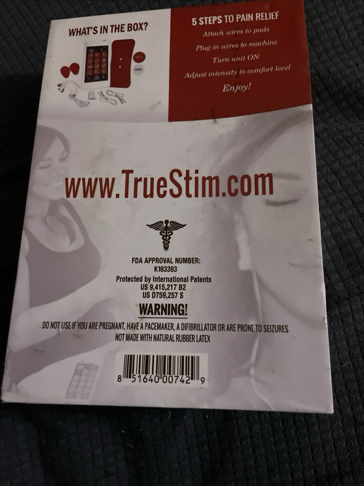 TrueStim Pro Touch Premium Stimulation System Touchscreen Tested Works - READ