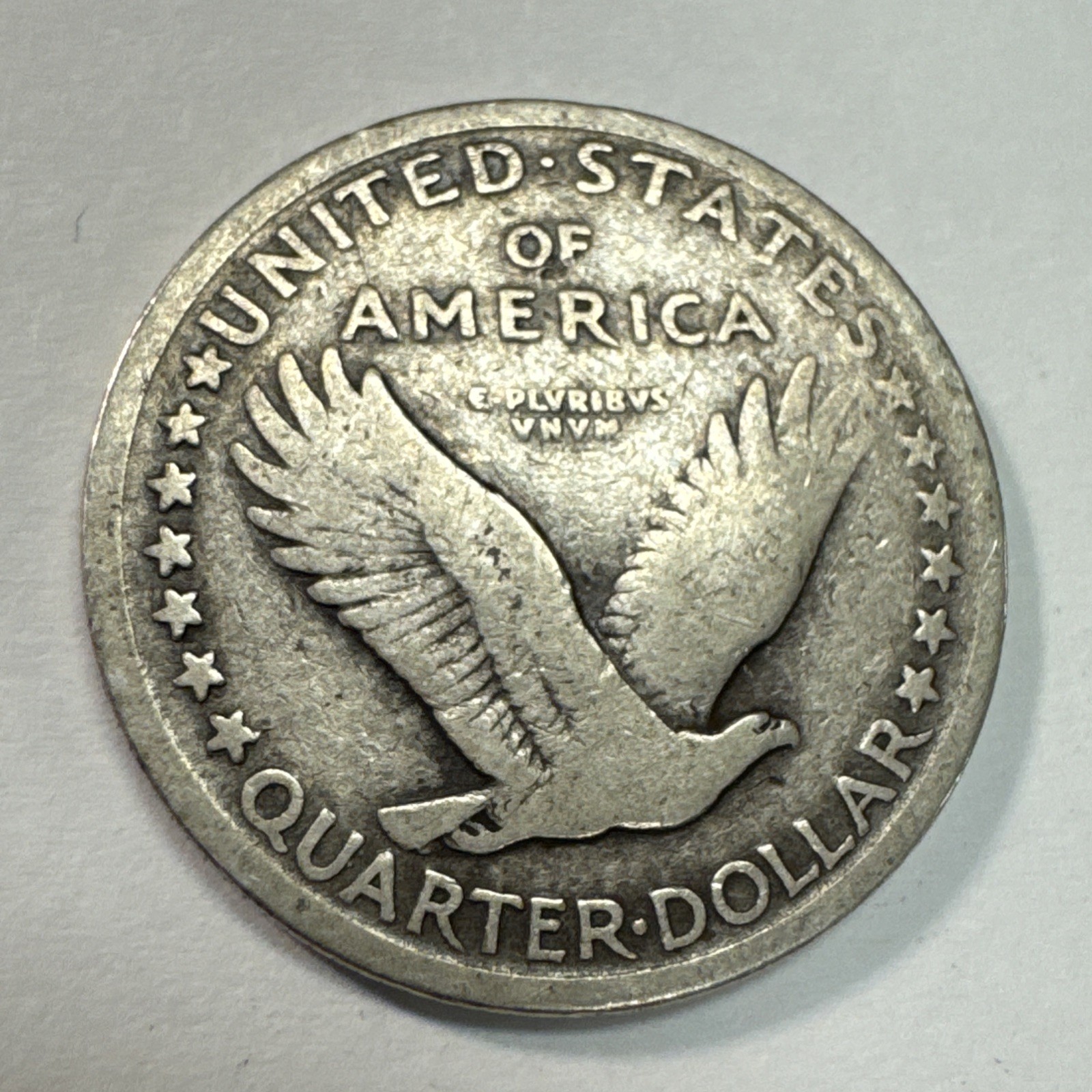1917 Type 1 Standing Liberty Quarter VG