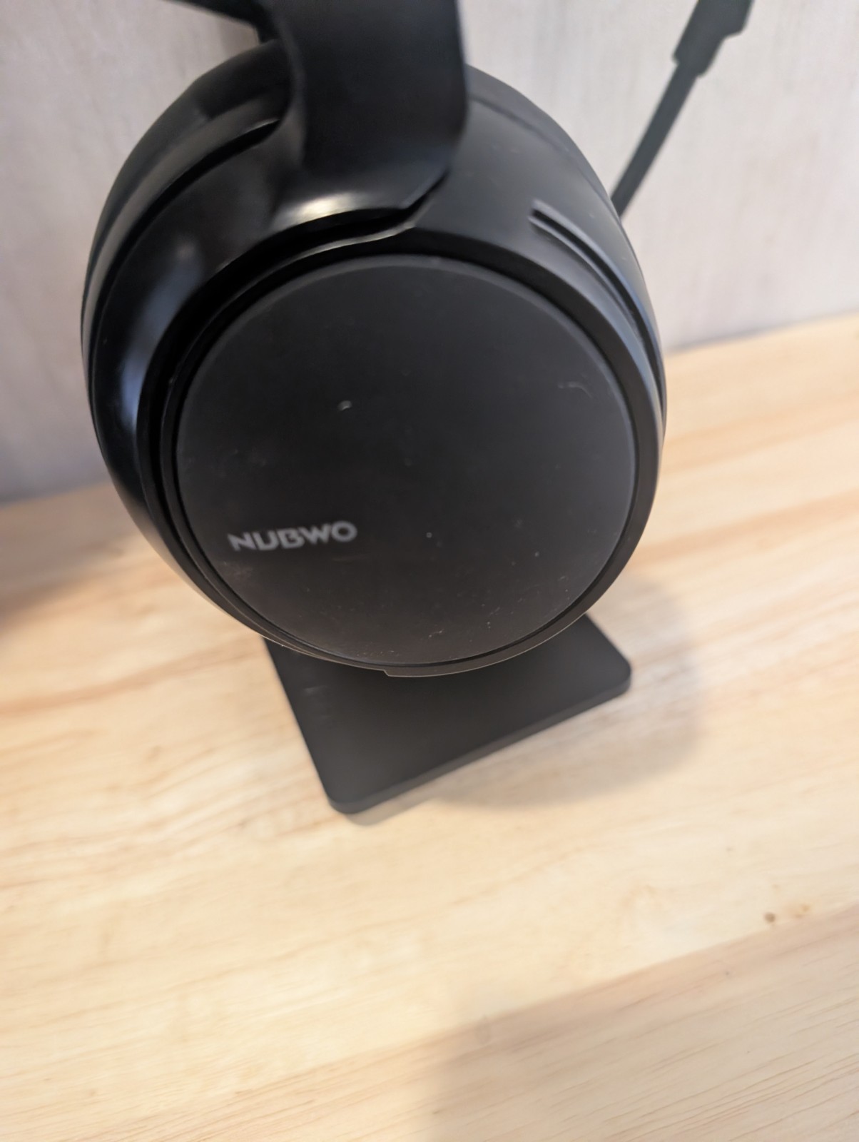 Nubwo N12 Gaming Headset With Fold-Down mic- Black