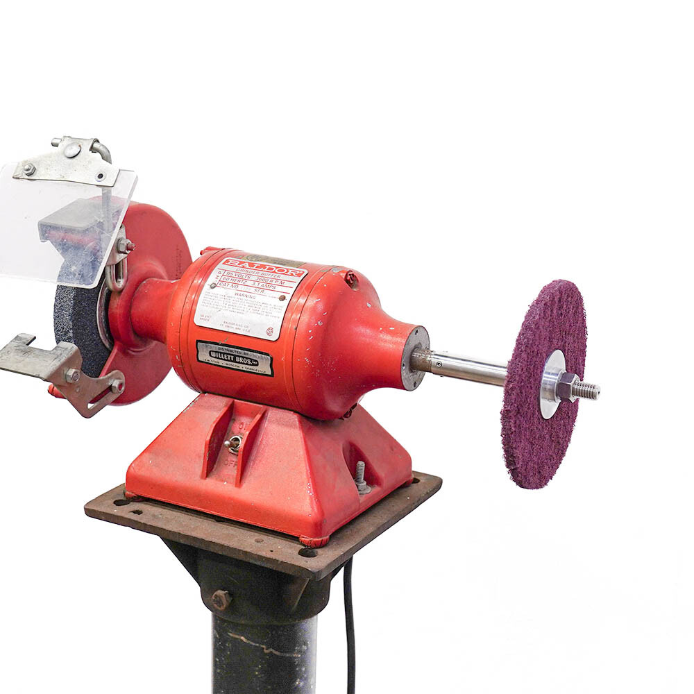 Bench Grinder Conversion Kit | Shaft Extension Buffer Polishing Buffing Pads
